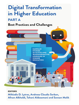 cover image of Digital Transformation in Higher Education, Part A